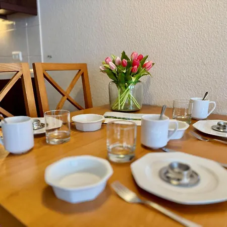 Stilvoll Eingerichtete Mit Grossem Balkon In Apartment *